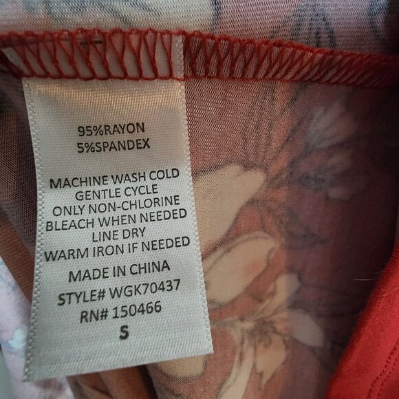 41 Hawthorn Dress Womens Size S Small Red White Stitch Fix Maxi Adelina Soft - Picture 7 of 7